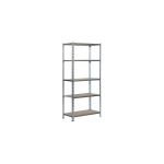 Simon Rack Etagère 5 niveaux 500 Kg L. 1100 x Ht. 2000 x P. 500 mm KIT MADERCLICK SUPERPLUS 5/500 GALVA/BOIS - 778100025201155 - Simonclick