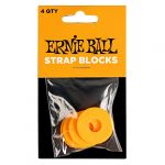 Ernie Ball STRAP BLOCKS 4 PIECES ORANGE