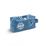 Disney Lilo et Stitch Varsity-Trousse de Toilette de Voyage Brick Plus, Bleu, 27 x 13 cm