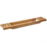 Plateau pour baignoire en bambou 70 x 15 x 4,5 cm