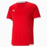 Puma Maillot de football teamLIGA homme, Rouge/Blanc, Taille M, Vêtements