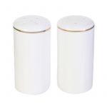 Lot Salière & Poivrière Design "Liseré" 8cm Blanc Prix