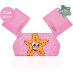 Qwali Puddle Jumper Star - Gilet de sauvetage confortable pour les enfants de 2 à 6 ans - Rose