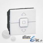 Legrand Mosaic poussoir volets roulants 077025