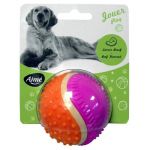 Aimé Jouet balle 5 sens 6 cm pour chien