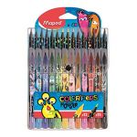 Maped Kit de coloriage COLOR'PEPS MONSTER, étui de 24 - Lot de 3