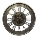 Atmosphera Horloge méca ronde D80 Gris