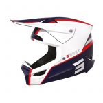 Shot Casque cross Furious Heritage bleu- L
