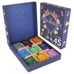 Pukka Coffret Sélection, Idée Cadeau Femme et Homme, Coffret Cadeau Tisanes, Coffret Cadeau Thé 100% Bio Saint Valentin, Anniversaire, 9 Saveurs, Matcha, Gingembre, Fenouil, Camomille etc,45 Sachets