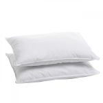 Bleu Câlin Lot de 2 oreillers souple 50x70cm