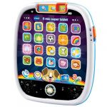 Vtech Il Mio Super Tablet, Tablette pour Enfants avec 25 icônes interactives et Effets Lumineux, poignée Pratique, Jeu Enfant avec Animaux, Formes et Chiffres, Langue Italienne, Piles incluses, 9-36