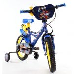 Albri Bici Da Bambino Pollici Di Paw Patrol Vélo 14 Pouces de Patrouille Mixte Enfant, Bleu