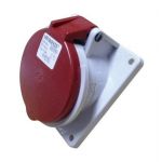 Mennekes Socle prise de courant - semi-encastr&eacute; - CEE - TwinCONTACT 32A 5P