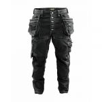 Blaklader Pantalon de travail Cordura Denim stretch noir - X1900 - T.44 B