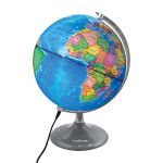 Lexibook Globe jour & nuit Lumineux – Globe terrestre le jour et s’illumine avec la carte des constellations (Français)