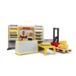 Bruder Toys Boutique de dépôt DHL Bworld avec tire palette et colis - 62251