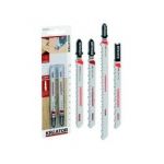 Kreator KRT041015 - Lames de scies sauteuses bi-métal pour bois dur Longueur 152 mm Fixation T Denture 6 tpi Pas de 4 mm