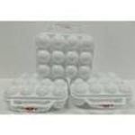 Aluminium et plastique Bo&icirc;te &agrave; oeufs 12 cases