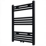 VidaXL 141905 - Sèche-serviettes eau chaude 315 Watts à rails droits