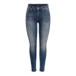 Only Blush Life Mid Skinny Ankle M Special Blue Grey Denim - Special Blue Grey Denim - M