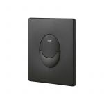 Grohe Start plaque de commande DualFlush 2 boutons Noir mat - Blanc