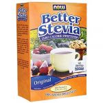 Now Foods Better Stevia Original (Zero Calories) (100g, 100 Packets Vegan)