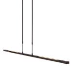 Steinhauer Suspension Zelena LED Noir, 1 lumi&egrave;re - Moderne - Int&eacute;rieur - Zelena - D&eacute;lai de livraison moyen: 10 &agrave; 14 jours ouvr&eacute;s. Port gratuit France m&eacute;tropolitaine et Belgique d&egrave;s 100 &euro;.