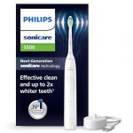 Philips Brosse &agrave; dents &eacute;lectrique HX7110/01 Serie 5500 Blanc