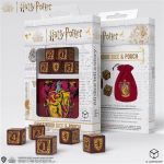 Q workshop Lot de 5 d&eacute;s Harry Potter Gryffindor Dice & Pouch