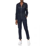 Schott Combinaison badgée Bleu - Couleur Bleu - Taille XS