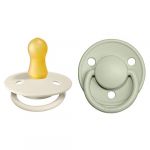 Bibs Chupete de Lux Marfil Salvia 0-6M 2uds