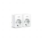 TP-Link Prise wifi intelligente-link tapo p100 pack 2u 2.4ghz réglage de l'heure et de la date, mode arrêt, conception compacte