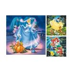 Ravensburger Blanche-neige, Ariel et Cendrillon - Puzzles 3 x 49 pièces