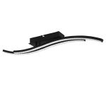 Eglo Plafonnier LED strass L. 78 cm LEJIAS Noir