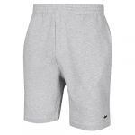 Lacoste Short homme en molleton gratté de coton biologique Taille XXL Gris Chiné