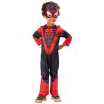Rubie's Marvel Officiel - SPIDER-MAN - D&eacute;guisement Classique Spinn Miles Morales pour Enfants - Spidey et Ses Amis -Costume avec Combinaison et Masque - Pour Halloween, Carnaval, No&euml;l