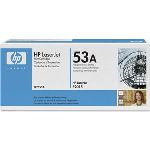 HP Q7553A - Toner 53A noir 3000 pages