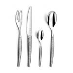 Lou laguiole Jet Textil - Ménagère 24 pièces