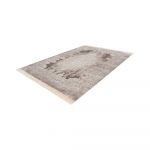 Tapis Pierre Cardin 290x200cm, design E109E coloris argent - Confort et élégance pour votre intérieur