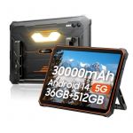 Blackview Tablette robuste Active 10 Pro 5G 11" 12 Go/512 Go Android 14 30000 mAh Orange
