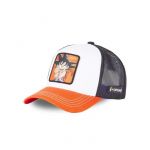 [ X ] CAPSLAB Casquette Homme & Femme Dragon Ball, Casquette Trucker, Goku, Originale et Authentique, Noir, Blanc, Orange, Taille TU