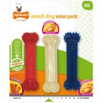 Nylabone Value Pack S (Blue Dental/peanut Butter/original) 90 Gr