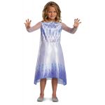 Ruedelafete Déguisement classique blanc Elsa la reine des neiges2 fille - Couleur Bleu - Taille 3 - 4 ans (97 - 109 cm)