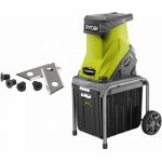 Ryobi Pack Broyeur de v&eacute;g&eacute;taux 2500W RSH2545B - Jeu de 2 lames pour broyeur RAC351