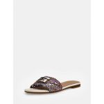 Guess Claquettes Tassi logo G Multicolore - Couleur Multicolore - Taille 36