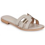 Les Tropéziennes par M. Belarbi Mules DAMIA Beige - Taille 36,37,38,39,40,41