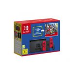 Nintendo Console Switch avec une paire de Joy-Con rouges + 1 code de t&eacute;l&eacute;chargement pour Super Mario Odyssey