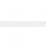 Plage Frise adhésive Maelselv art déco blanc, vinyle, 15cm x 300cm - blanc