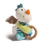 Nici Dragilu dragon avec anneau en bois