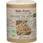 Nat & Form Levure de bière Revivifiable Bio 200 gélules végétales